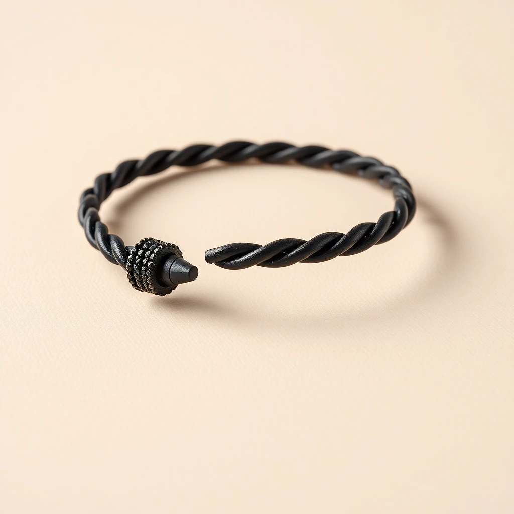 Bracelet Ancre Grenat