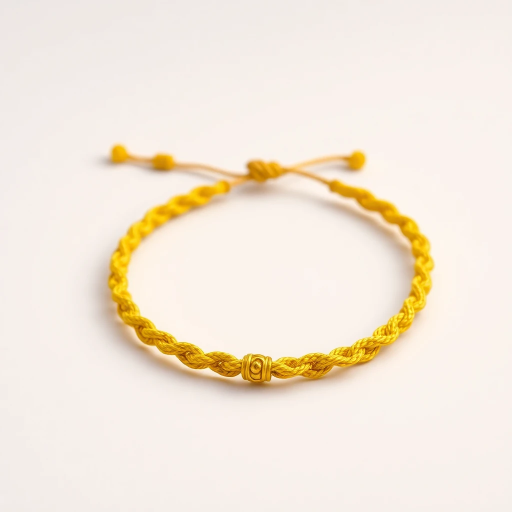 Bracelet Ancre or jaune