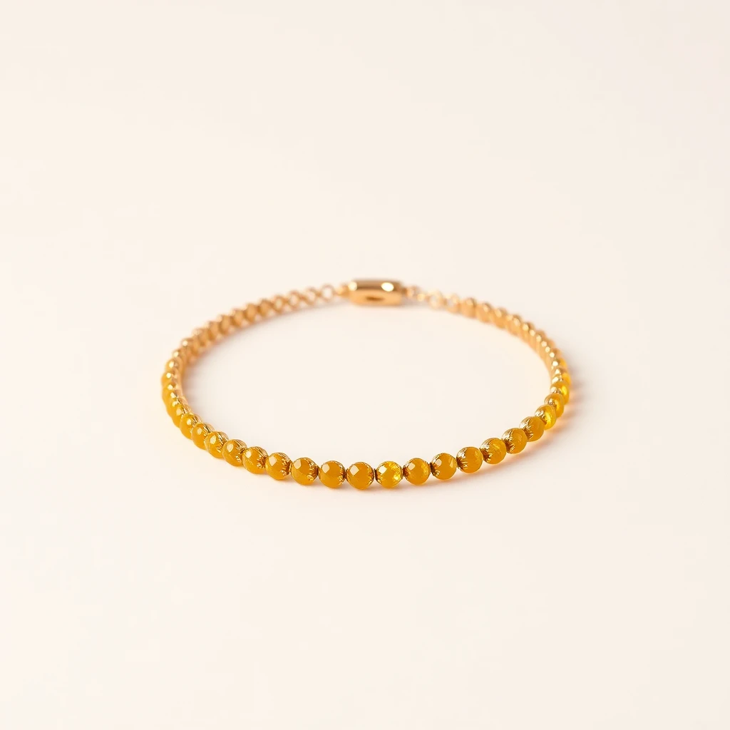 Bracelet Anneau Or Jaune