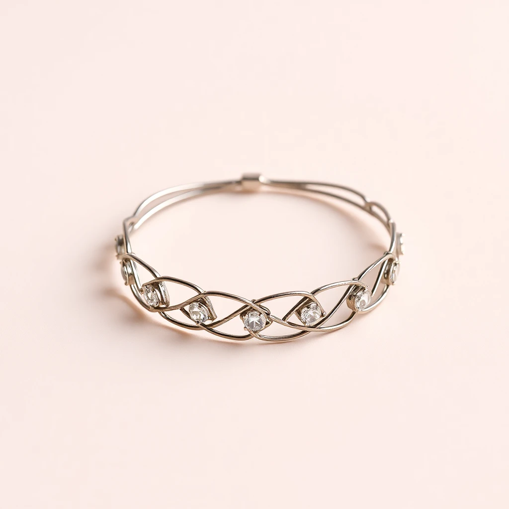 Bracelet Clou Or Rose