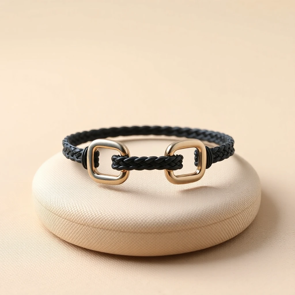 Bracelet double H Loden Mat