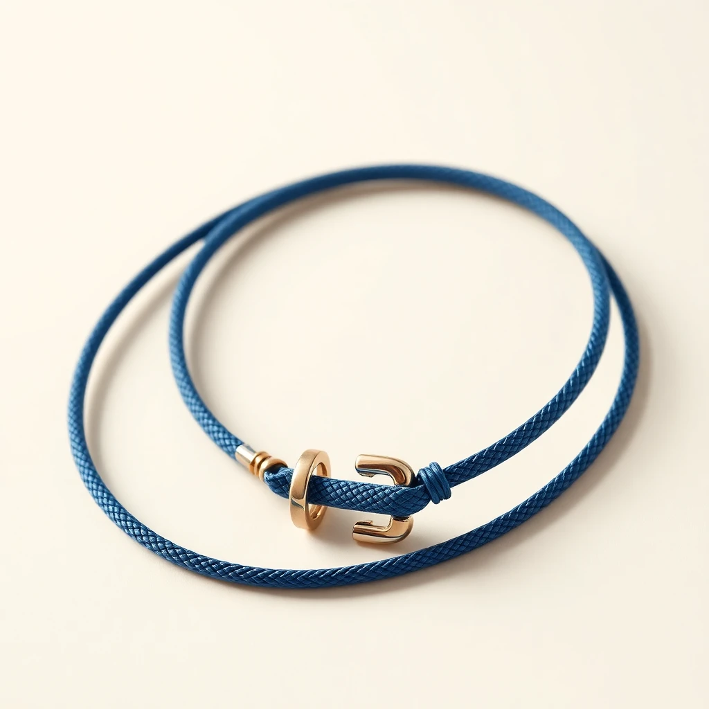 Bracelet double H Ultramarine Mat