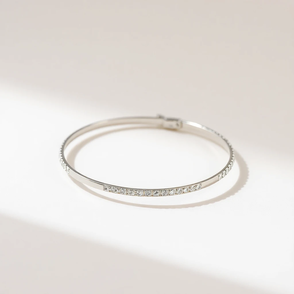 Bracelet Médaillon Argentée