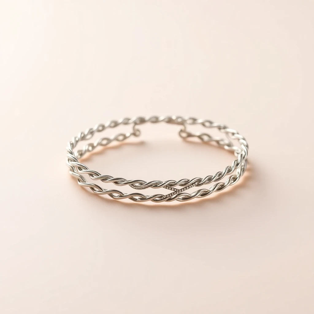 Bracelet Médaillon Argentée