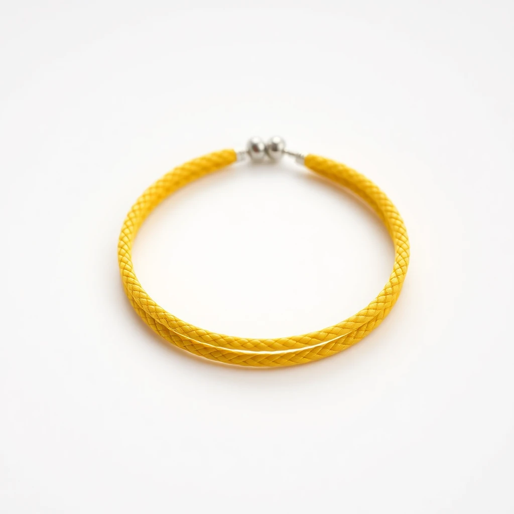 Bracelet Mono Double Tour Jaune