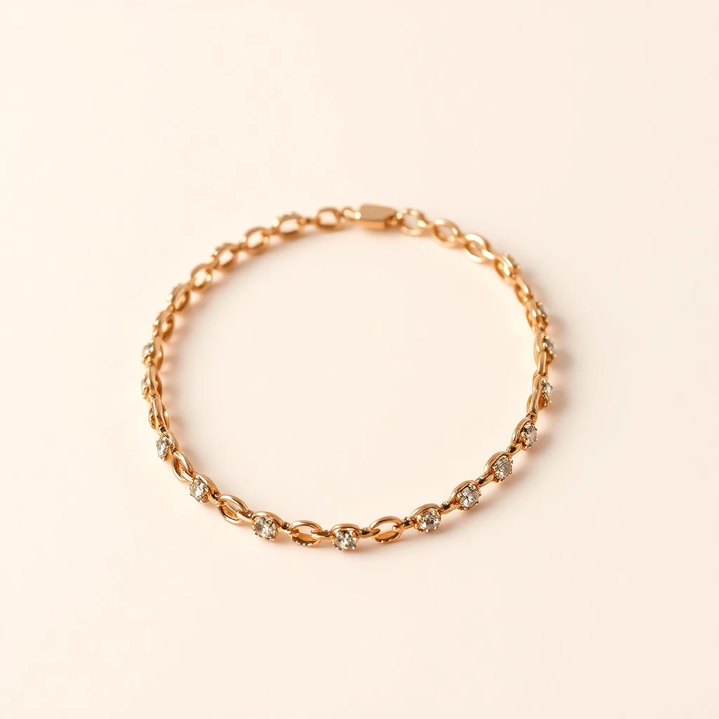 Bracelet Panthère Or Rose