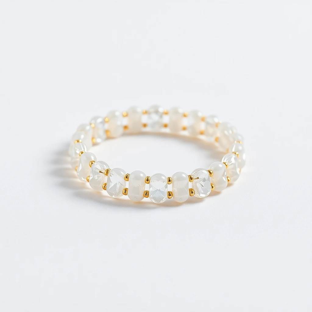 Bracelet trèfles Nacre