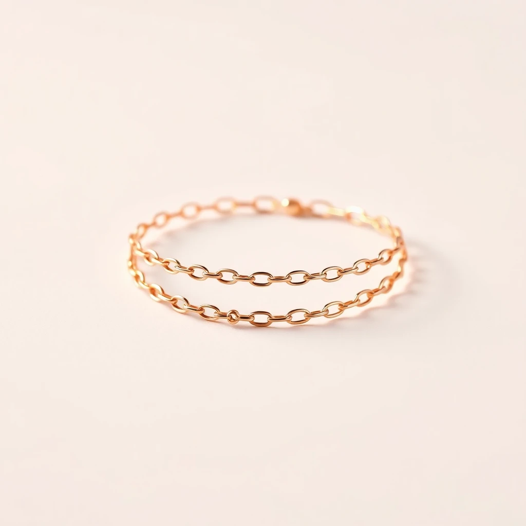 Bracelet trèfles Or rose