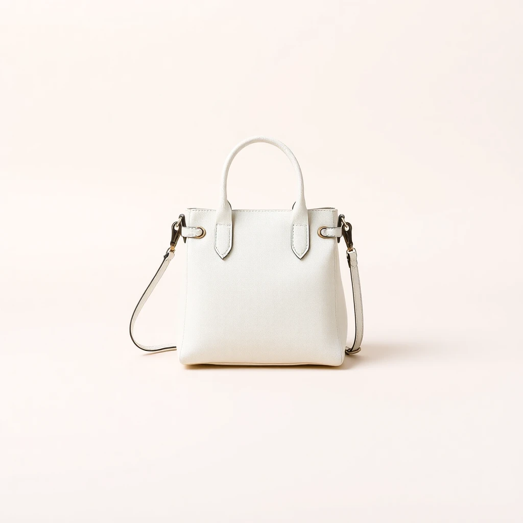 Mini sac Bandoulière Rowan Blanc Toile