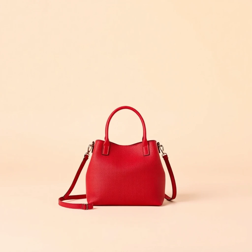 Mini Sac Matelassé Rouge