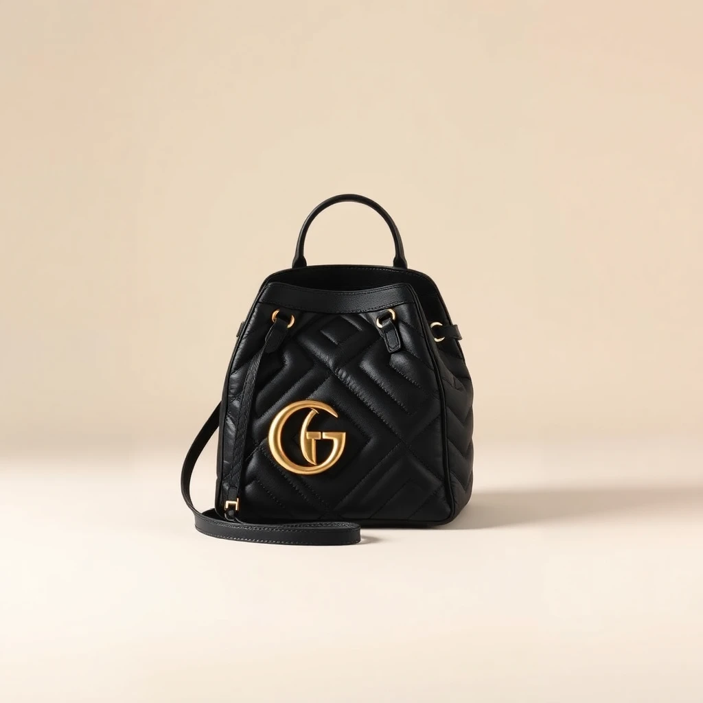 Sac à Épaule Matelassé Moyen Format