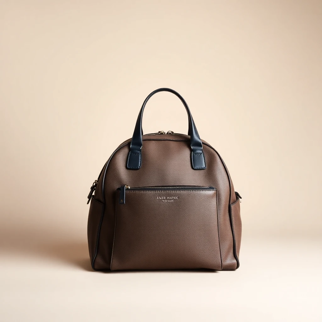 Sac Bombé BB Toile Ébène
