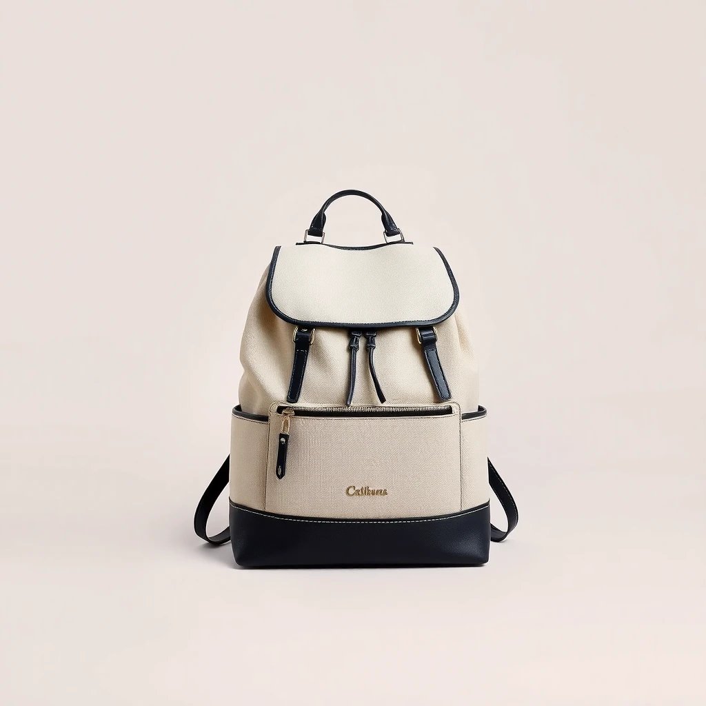 Sac Cabas City Sable Toile