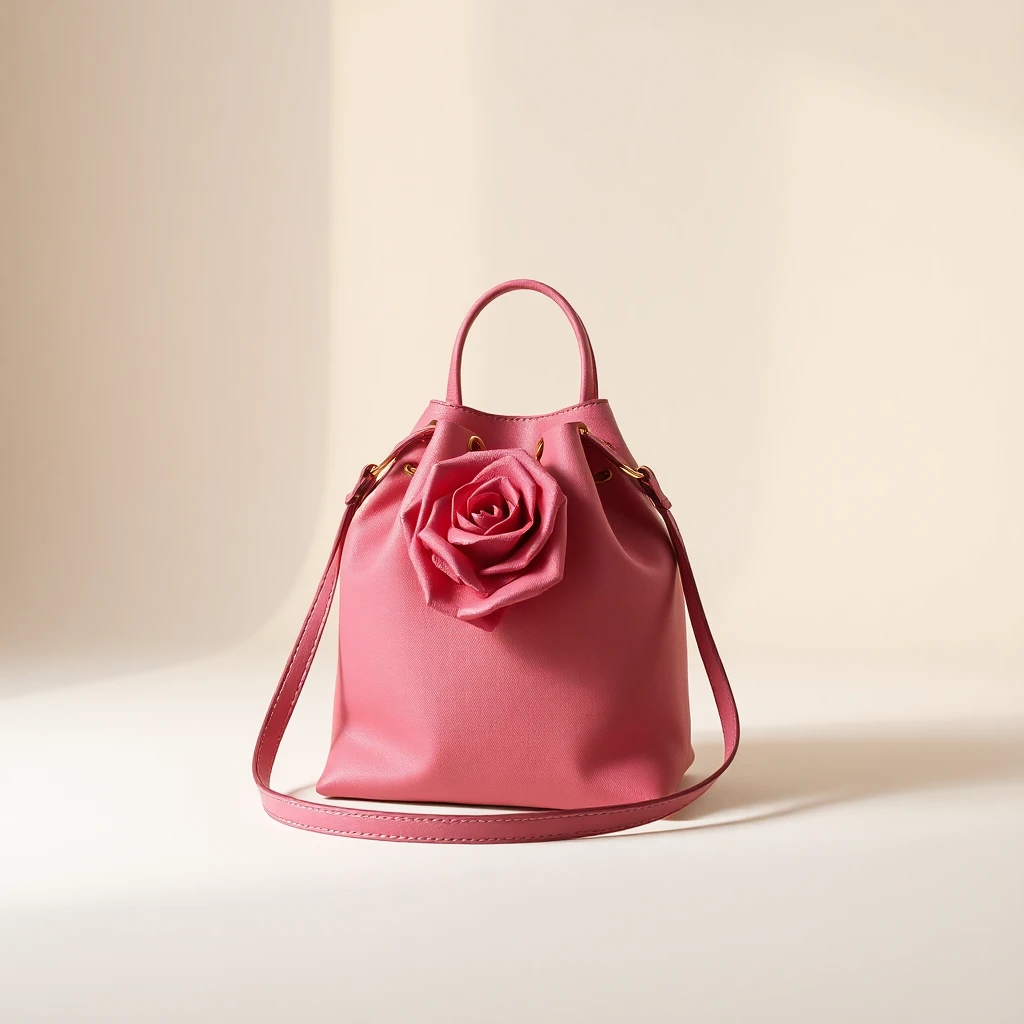Sac Small Rose à bandoulière