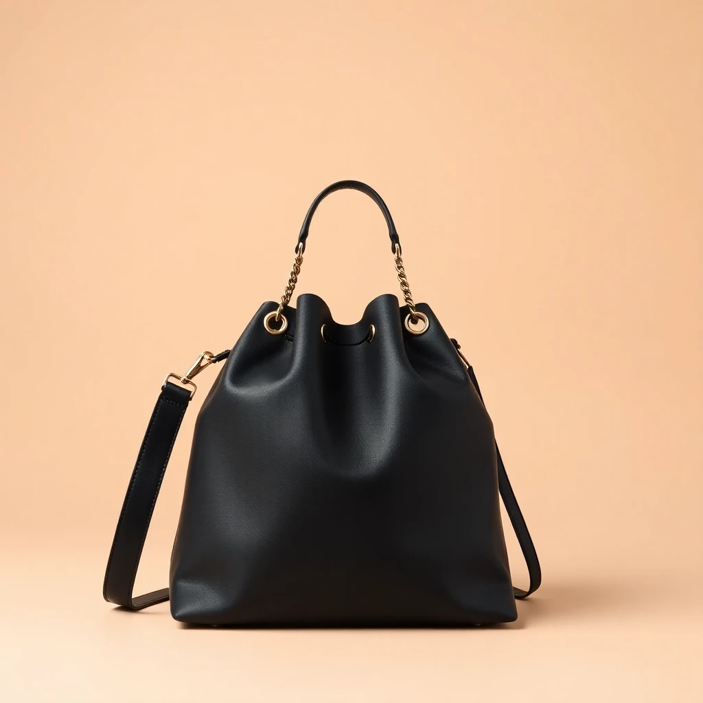 Sac Cassandre Large à Chaîne Noir