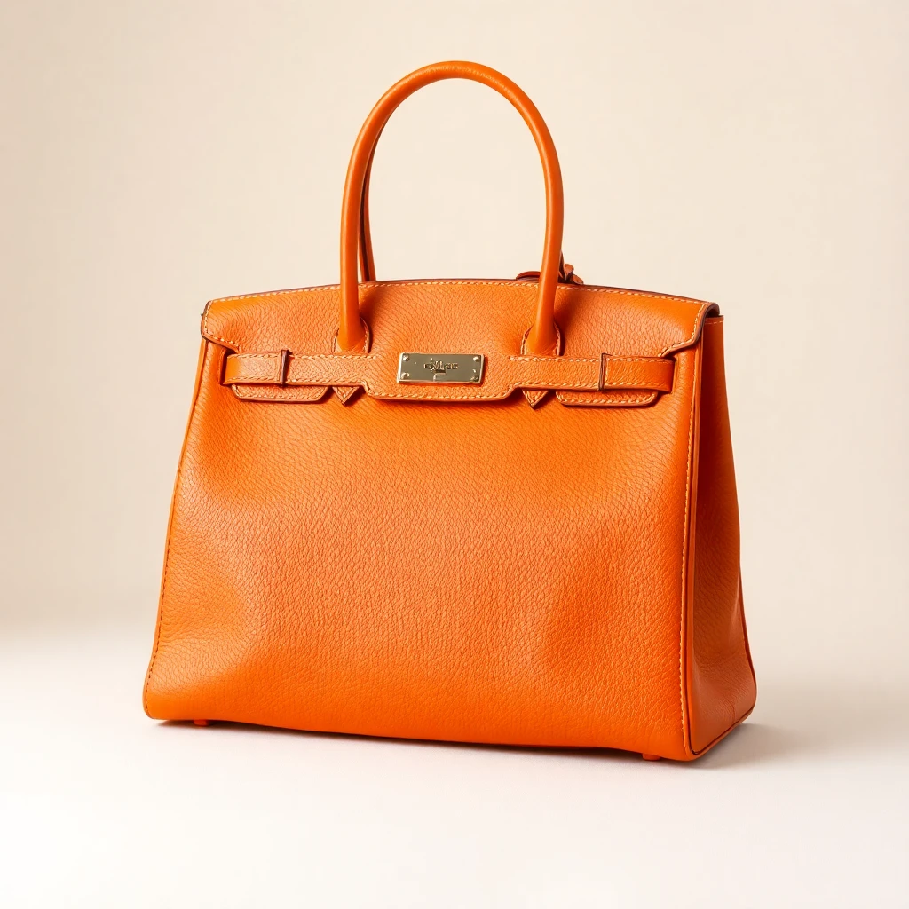 Sac Cuir Premium 30 Orange