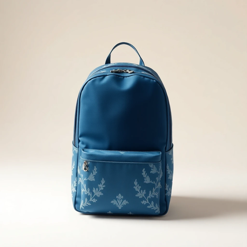 Sac Groove 20 Toile Bleu