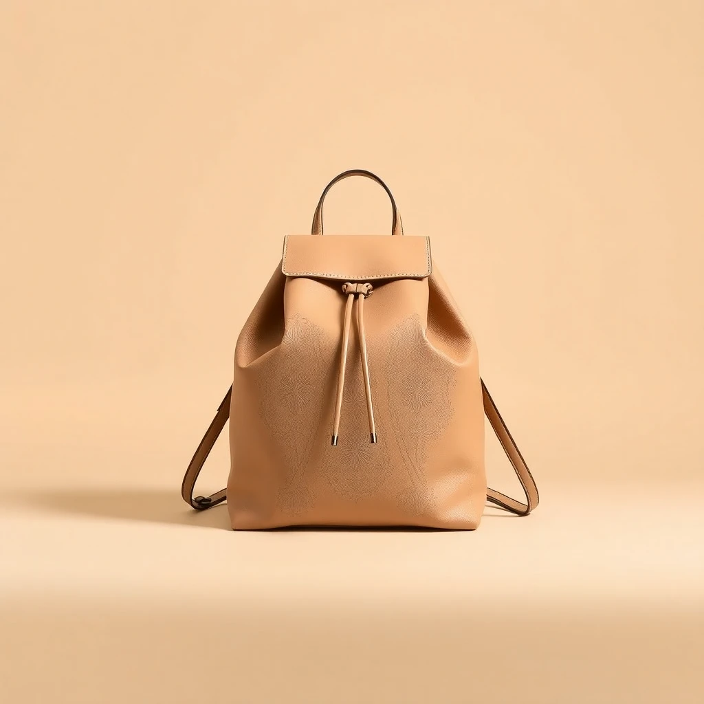 Sac Icarino Nappa Matelassé Beige