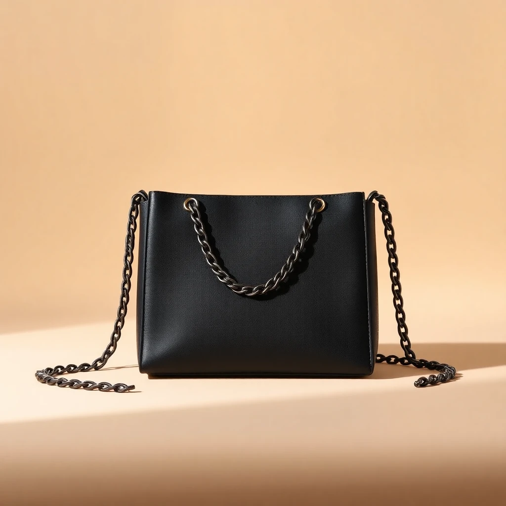 Sac Long Vanity Chaine Noir
